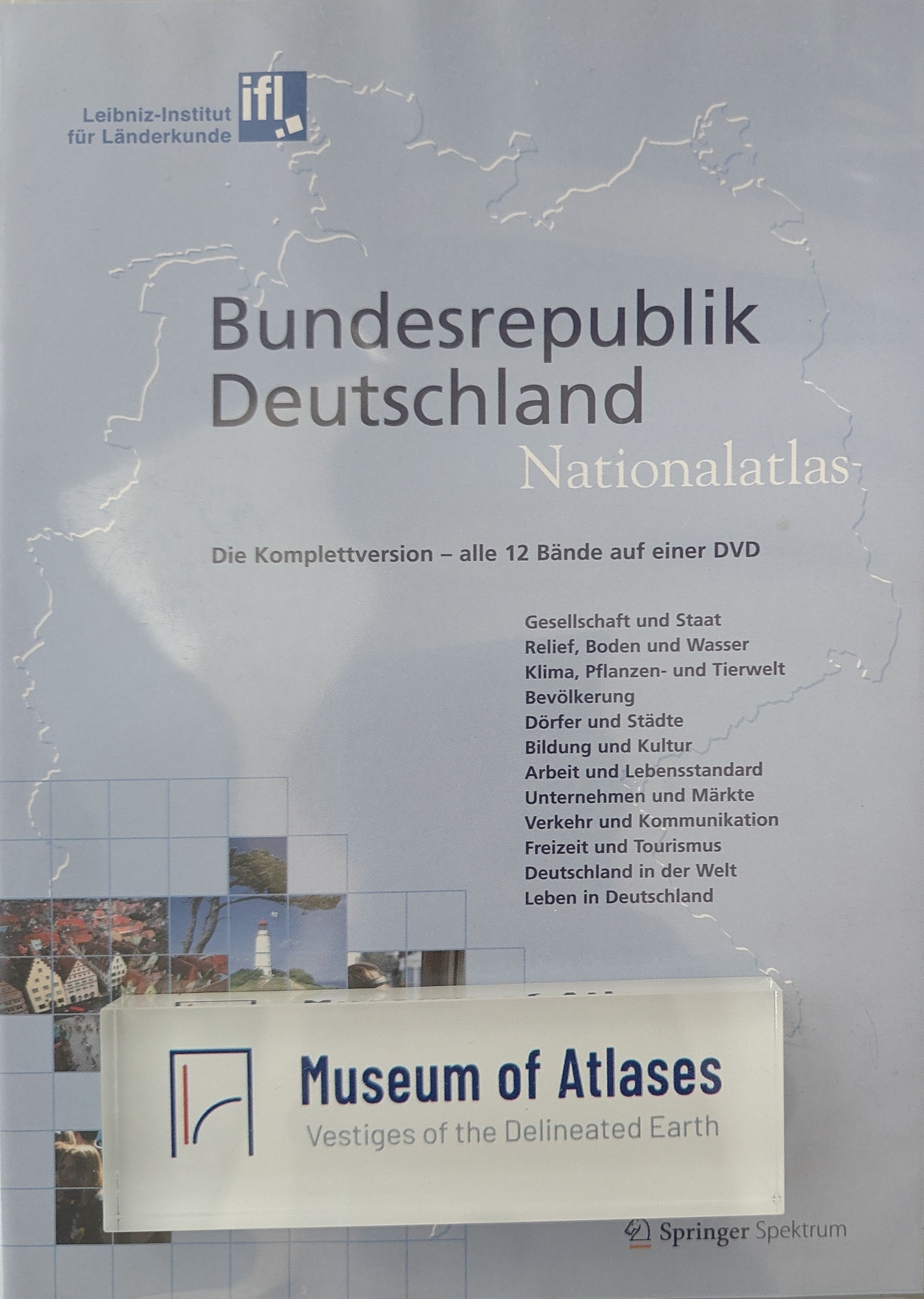 Nationalatlas Bundesrepublik Deutschland, Die Komplettversion: Alle 12 Bände auf Einer DVD